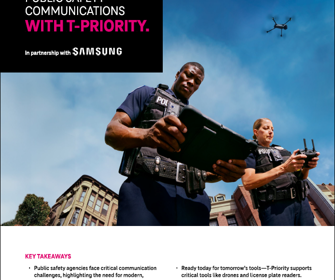  Revolutionizing Public Safety Communications with T-Priority