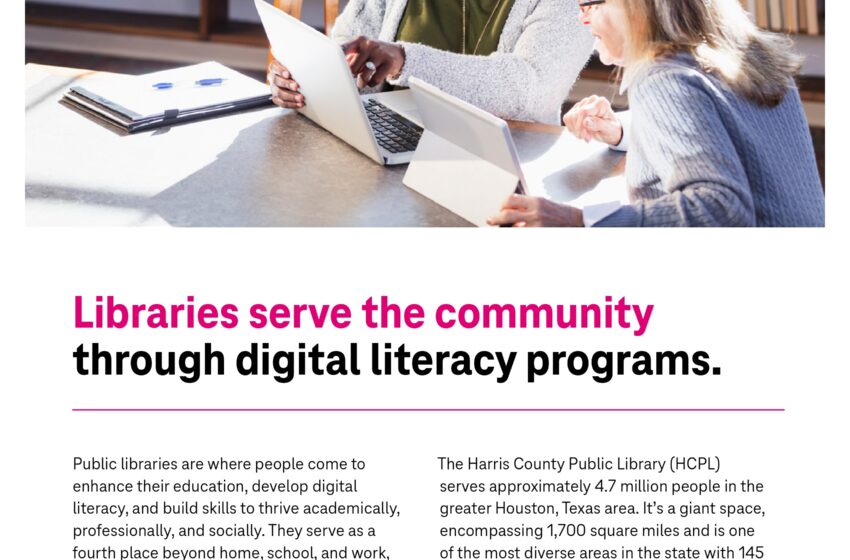  Libraries Serve the Community Through Digital Literacy Programs