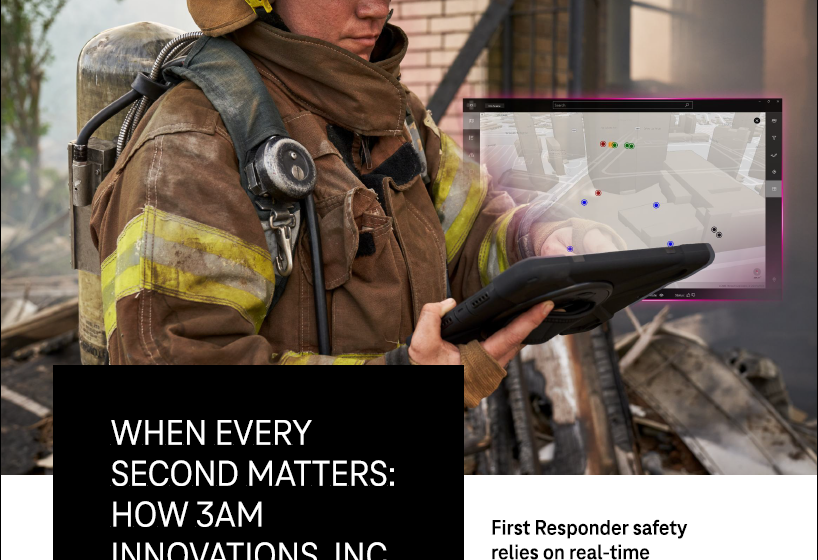 Pinpointing the exact location of a firefighter battling a fire, in seconds, is game changing for firefighter safety.